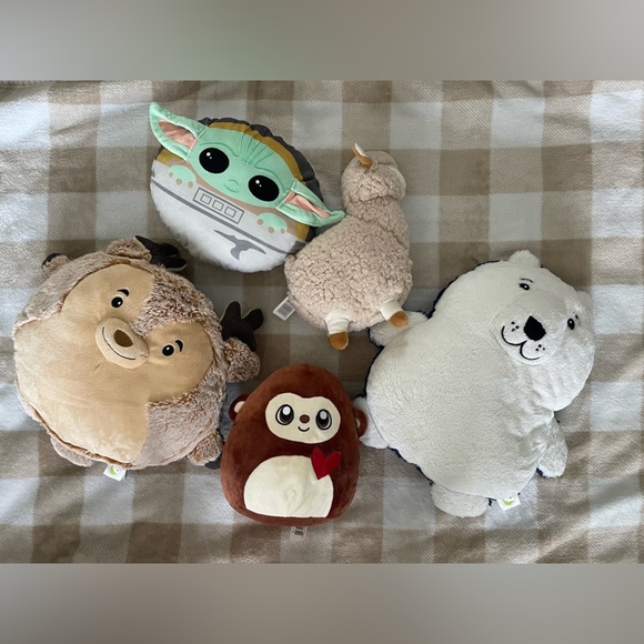 Adorable Plush Toys/ Reversible Pillows Bundle - Picture 1 of 2